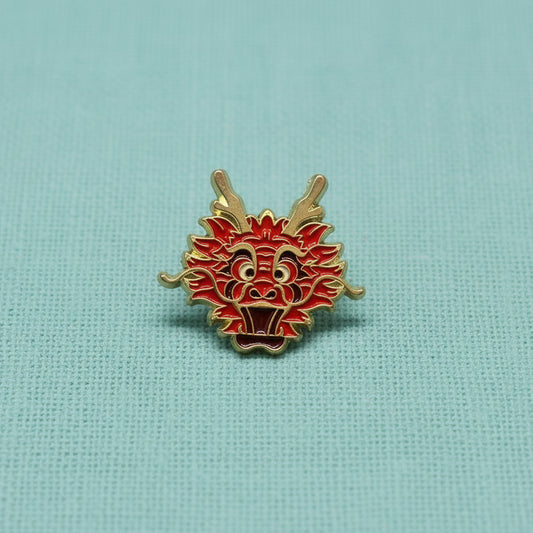 " Dragon head (Centre) " T&B Enamel Pins
