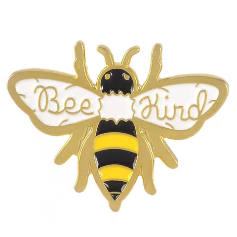 " Bee Kind " Enamel Pins