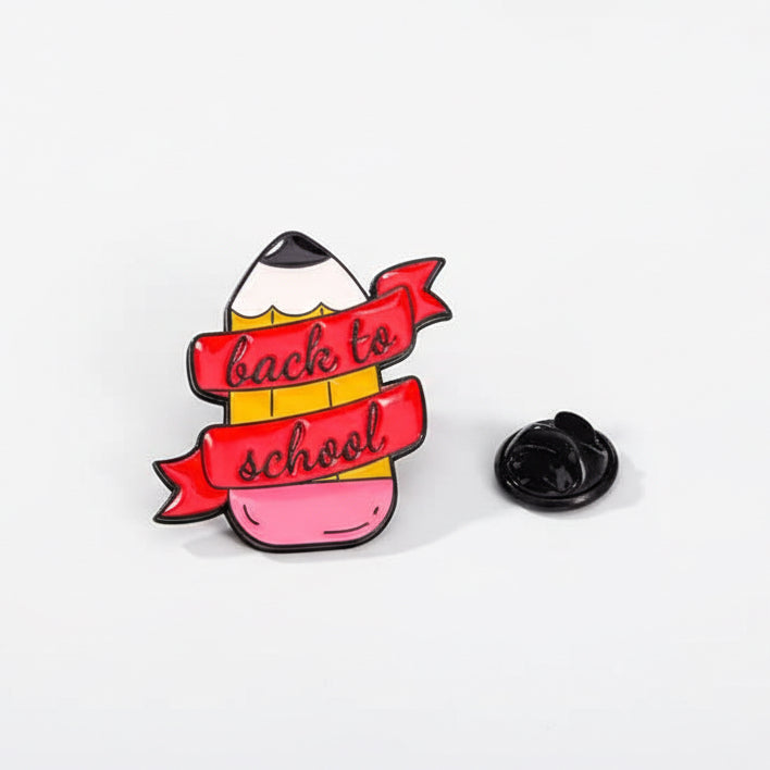 Product image of Back to School Ribbon Enamel Pins