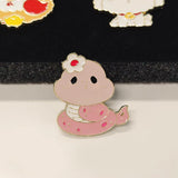 " Cute 12 Chinese Zodiac " T&B Enamel Pins