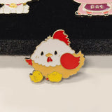 " Cute 12 Chinese Zodiac " T&B Enamel Pins