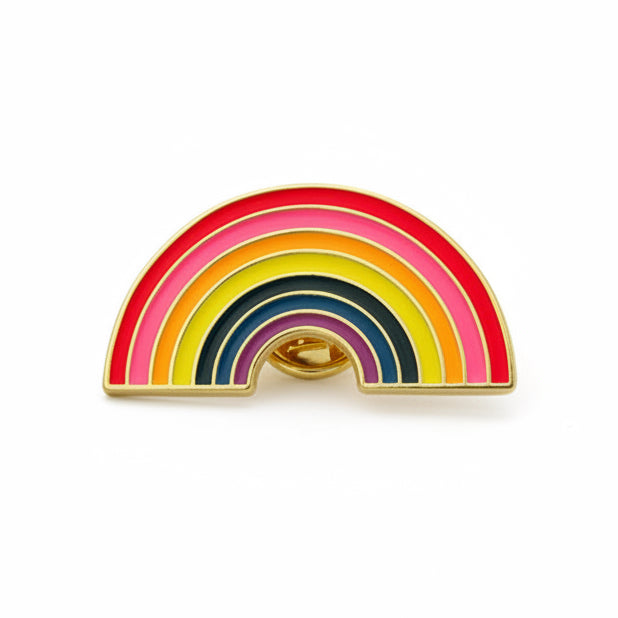 " Rainbow " Enamel Pins