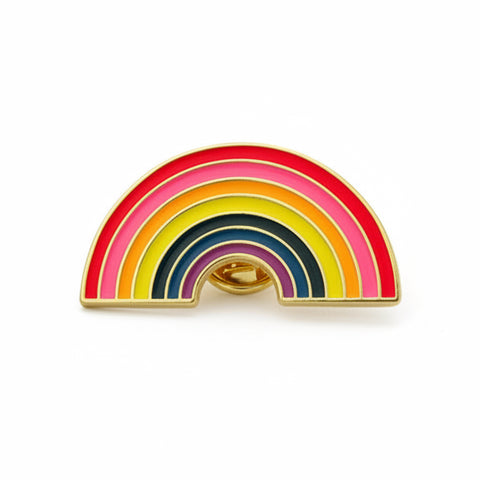 " Rainbow " Enamel Pins