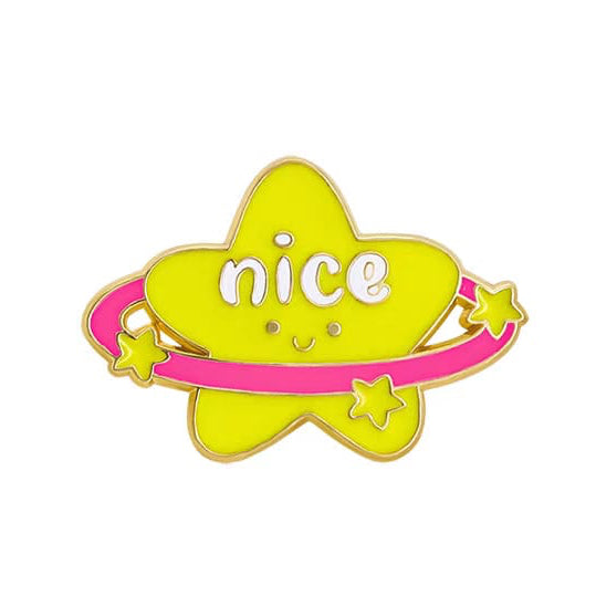 " Nice Star " Enamel Pins