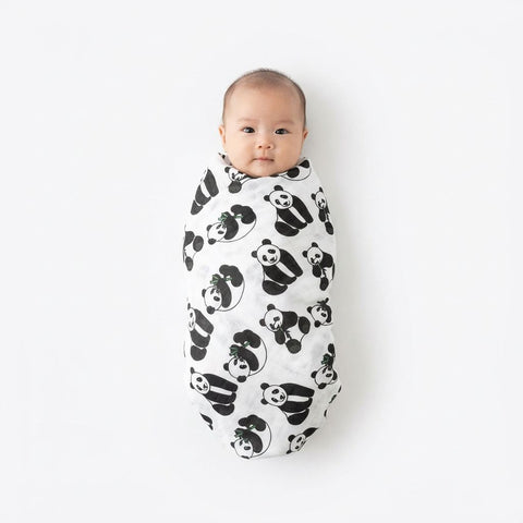 Hong Kong Swaddle Blanket - Panda