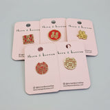 " Double Happiness " T&B Enamel Pins