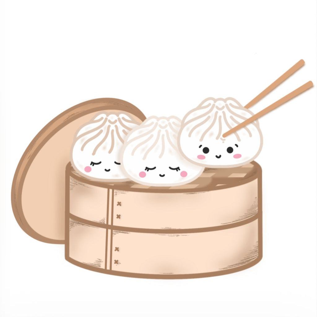 Xiao Long Bao - Matte Vinyl Sticker