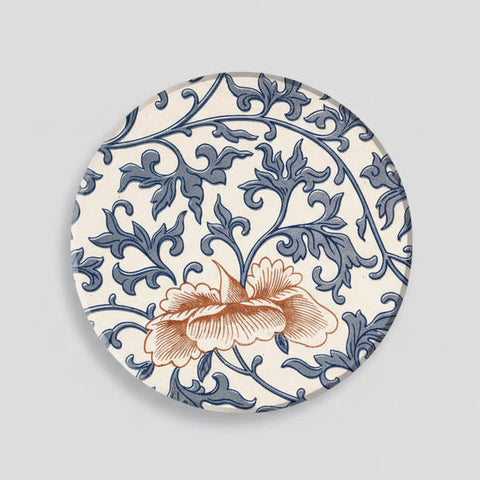 Chinese Heritage Floral Ceramic Coasters