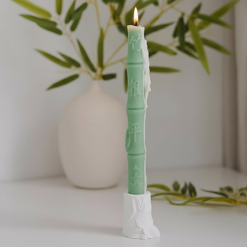 Chinese Bamboo Scented Candle - Thorn and Burrow
