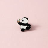 " Panda " T&B Enamel Pins