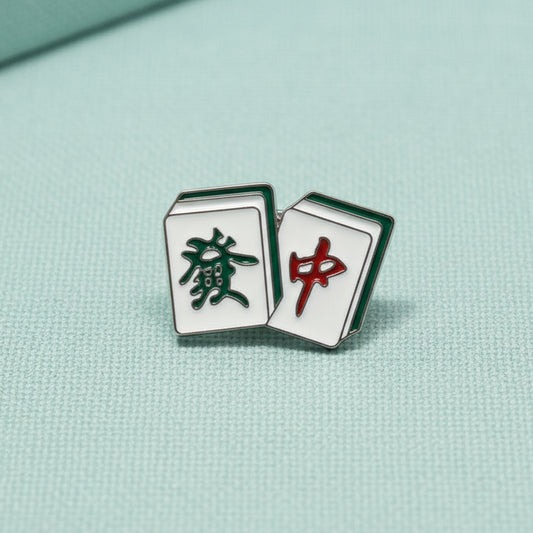" Mahjong " T&B Enamel Pins