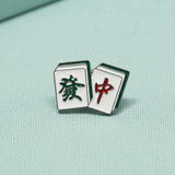 " Mahjong " T&B Enamel Pins