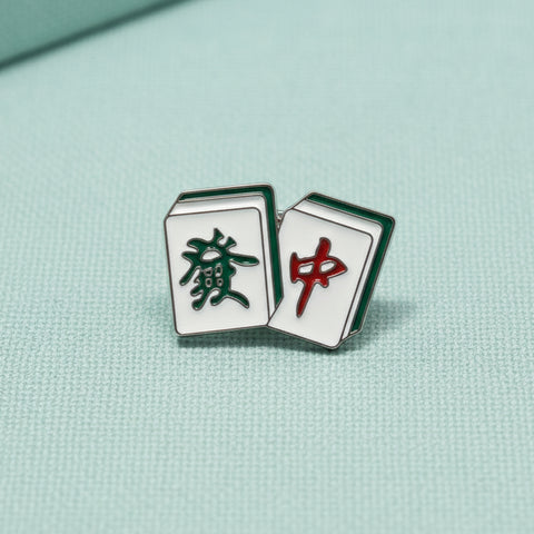 " Mahjong " T&B Enamel Pins