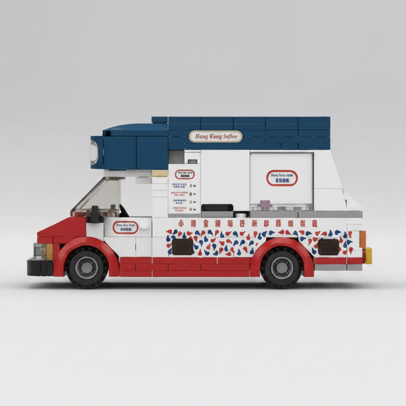 Hong Kong Softee Car Building Blocks Set