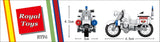 Hong Kong Police Motorcycle from the 1980s Building Blocks Set
