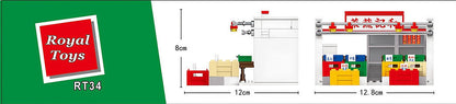 Hong Kong Market Vegetable Stall Building Blocks Set