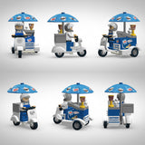 Hong Kong Ice Cream Tricycle Building Blocks Set