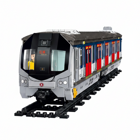 Hong Kong MTR East Rail Line Train Building Blocks Set