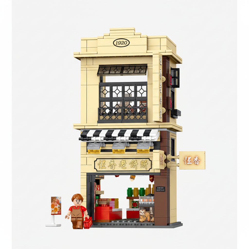 Hong Kong Hang Heung Cake Shop Building Blocks Set