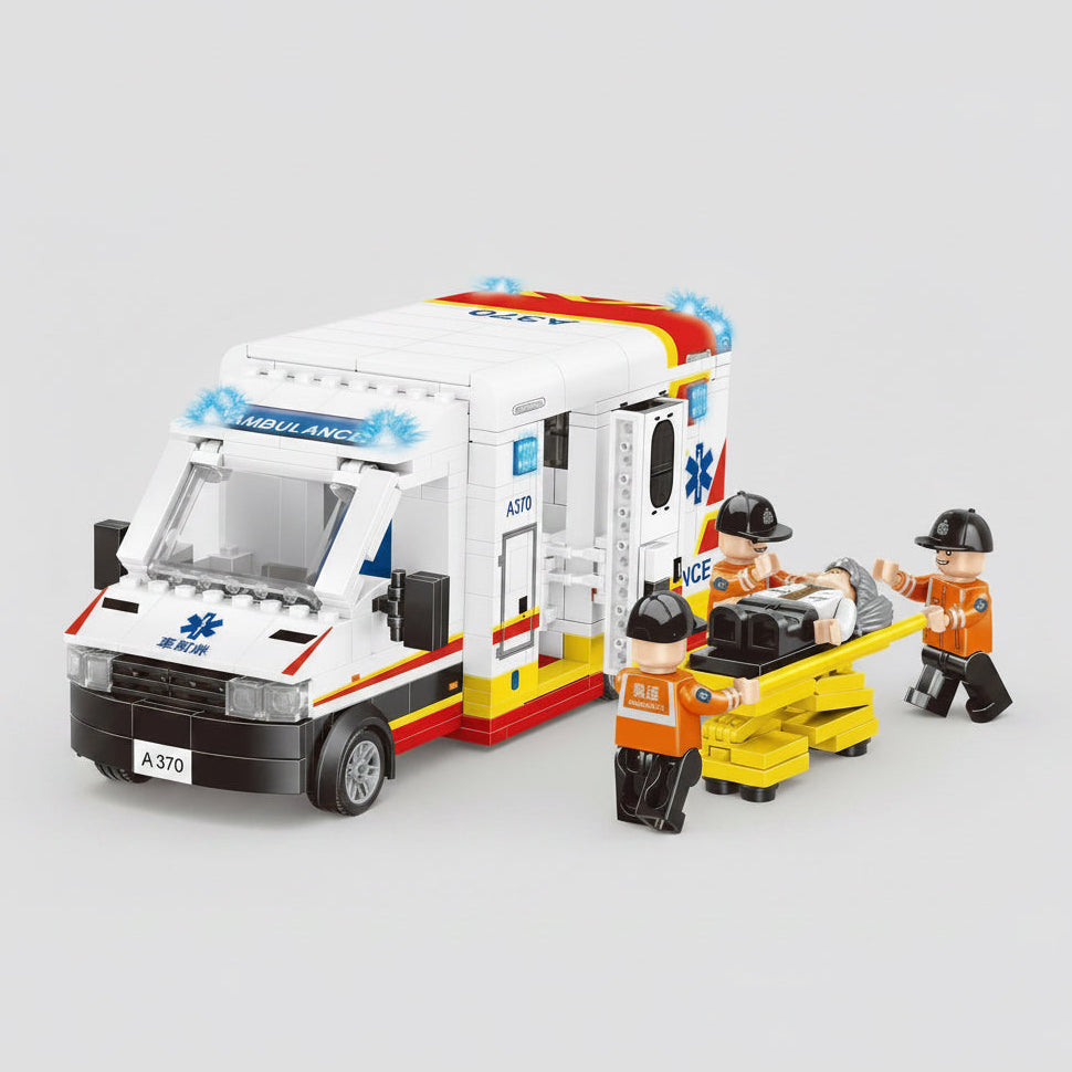 Hong Kong Ambulance Building Blocks Set