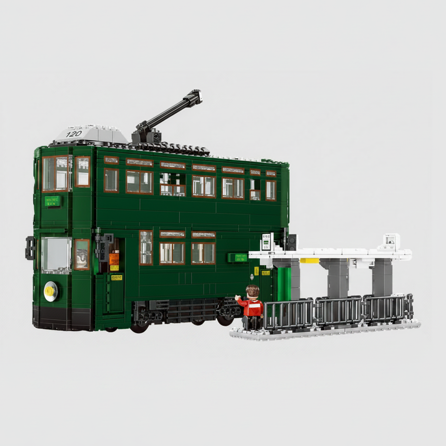 Hong Kong Tramways Building Blocks Set