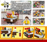 Hong Kong Fish Ball Hawker Building Blocks Set