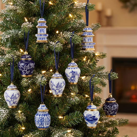 Ceramic Chinese Ornaments - Thorn and Burrow