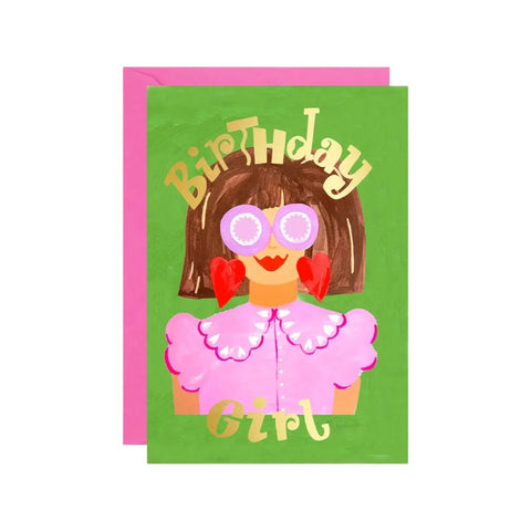 " Birthday Girl " Greeting Card