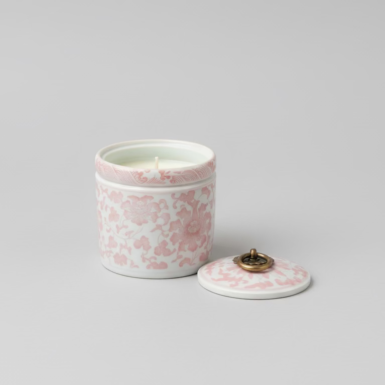 Ceramic Storage Jar with Candle