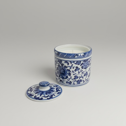 Ceramic Storage Jar with Candle