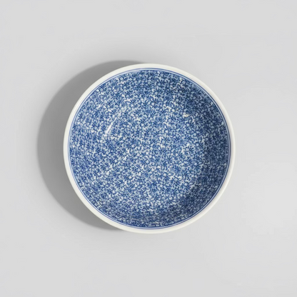 Blue & White Ceramic Centerpiece Bowl