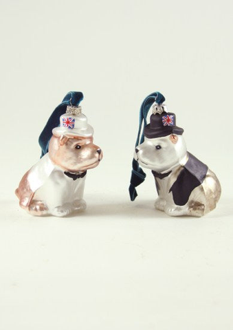 " British Bulldog " Ornament