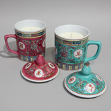 Longevity Ceramic Mug Candle with Lid
