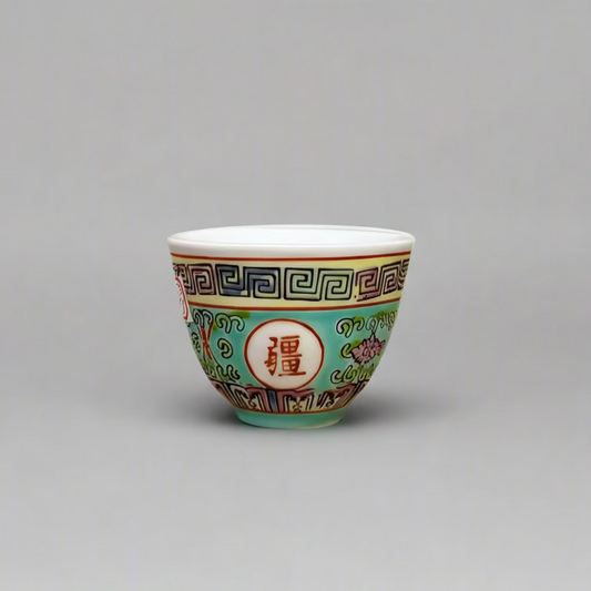 Chinese Tea Cup with Candle - Thorn and Burrow