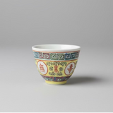 Longevity Ceramic Tea Cup Candle