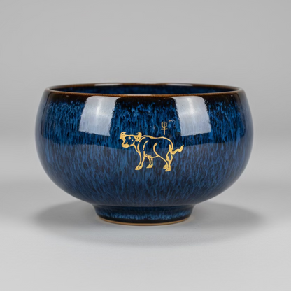 Chinese Zodiac Ceramic Teacup Candle in Gift Box