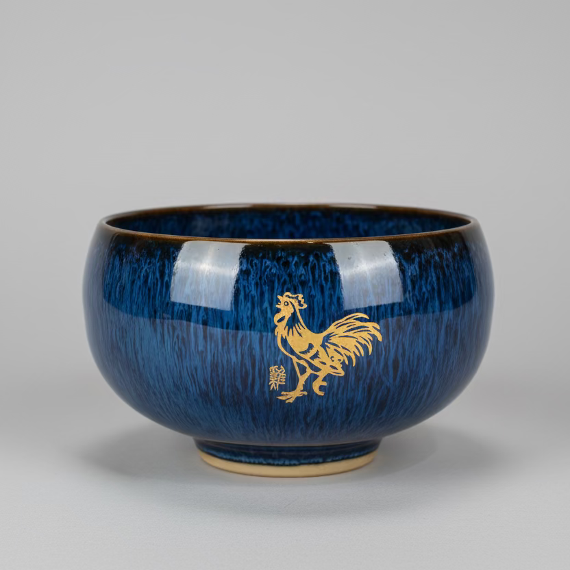 Chinese Zodiac Ceramic Teacup Candle in Gift Box