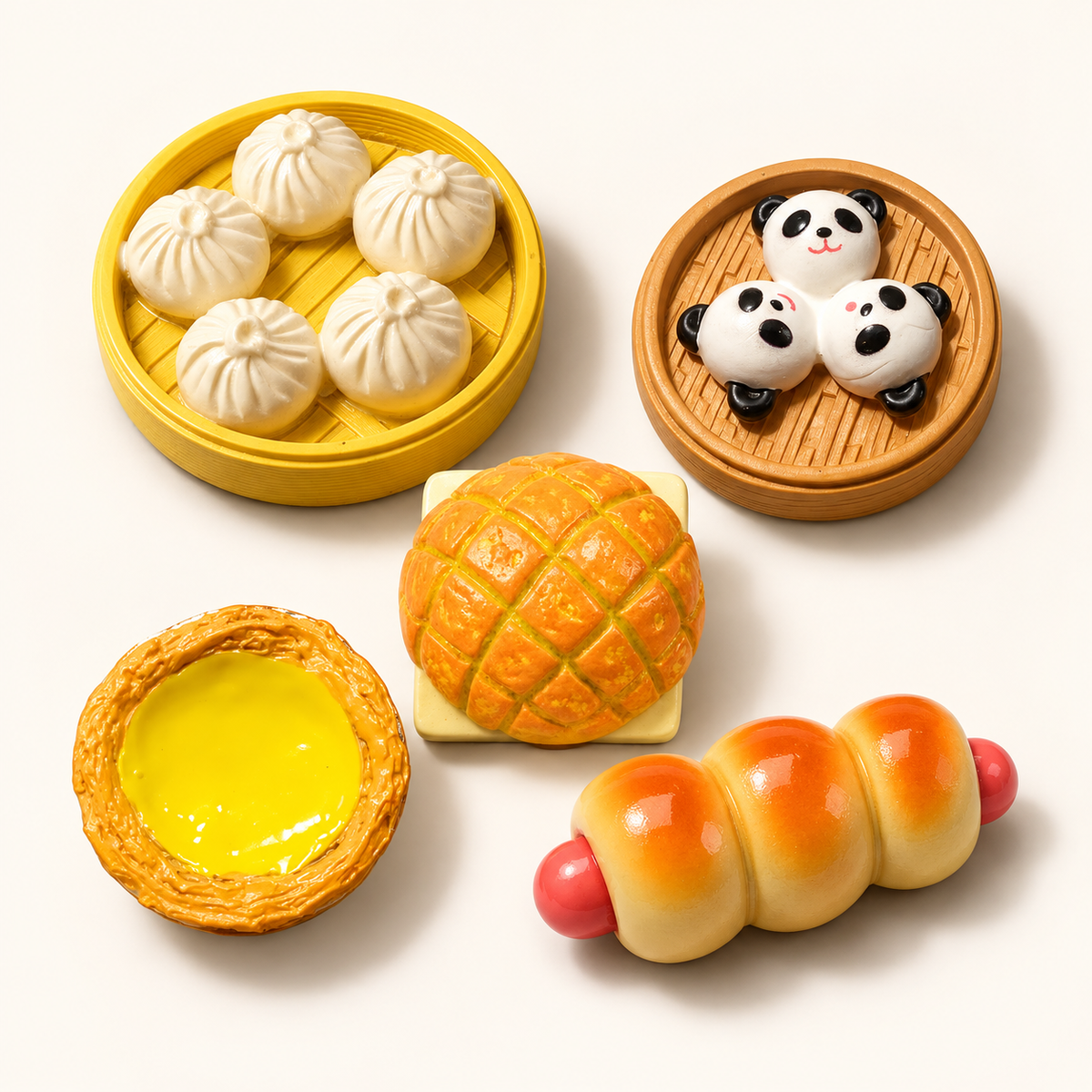 A range of designs from the Hong Kong Foodie Magnet Collection