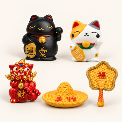 A range of designs from the Hong Kong Heritage Magnet Collection