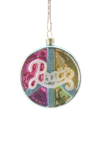 " Colourful Peace " Ornament