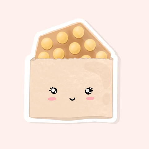 Egg Puff - Matte Vinyl Sticker