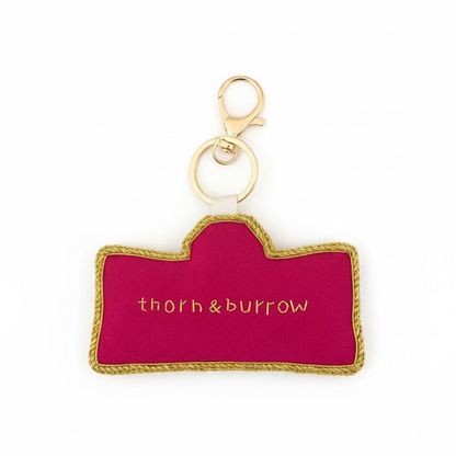 EMBROIDERED Bag Charm : Jumbo Floating Restaurant