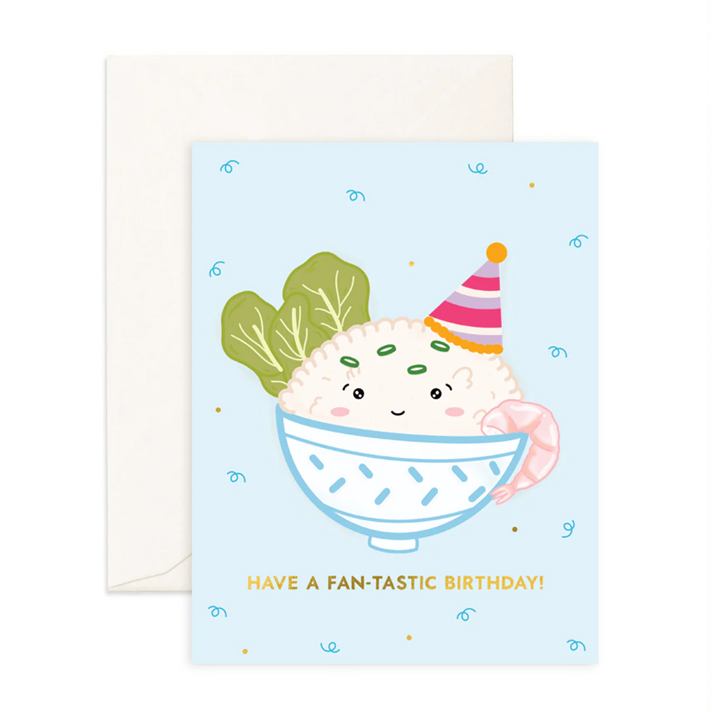 FAN(飯)-Tastic Day - Greeting Card