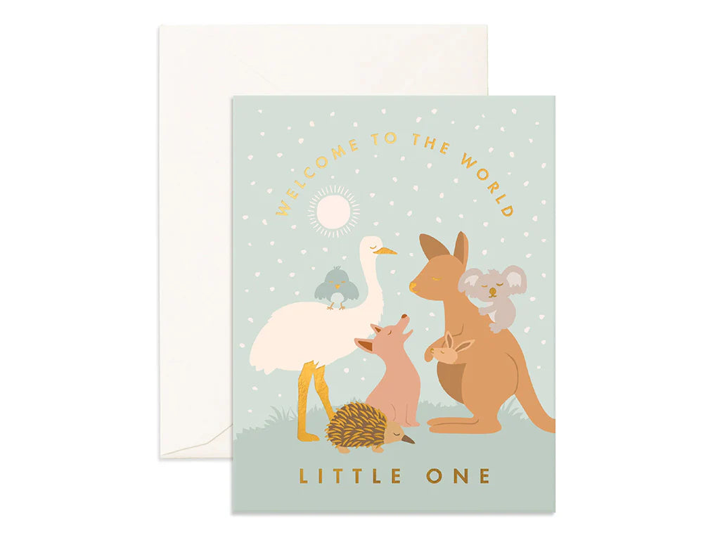 " Little One Outback " Greeting Card