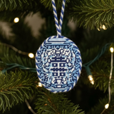 Ginger Jar Needlepoint Ornament