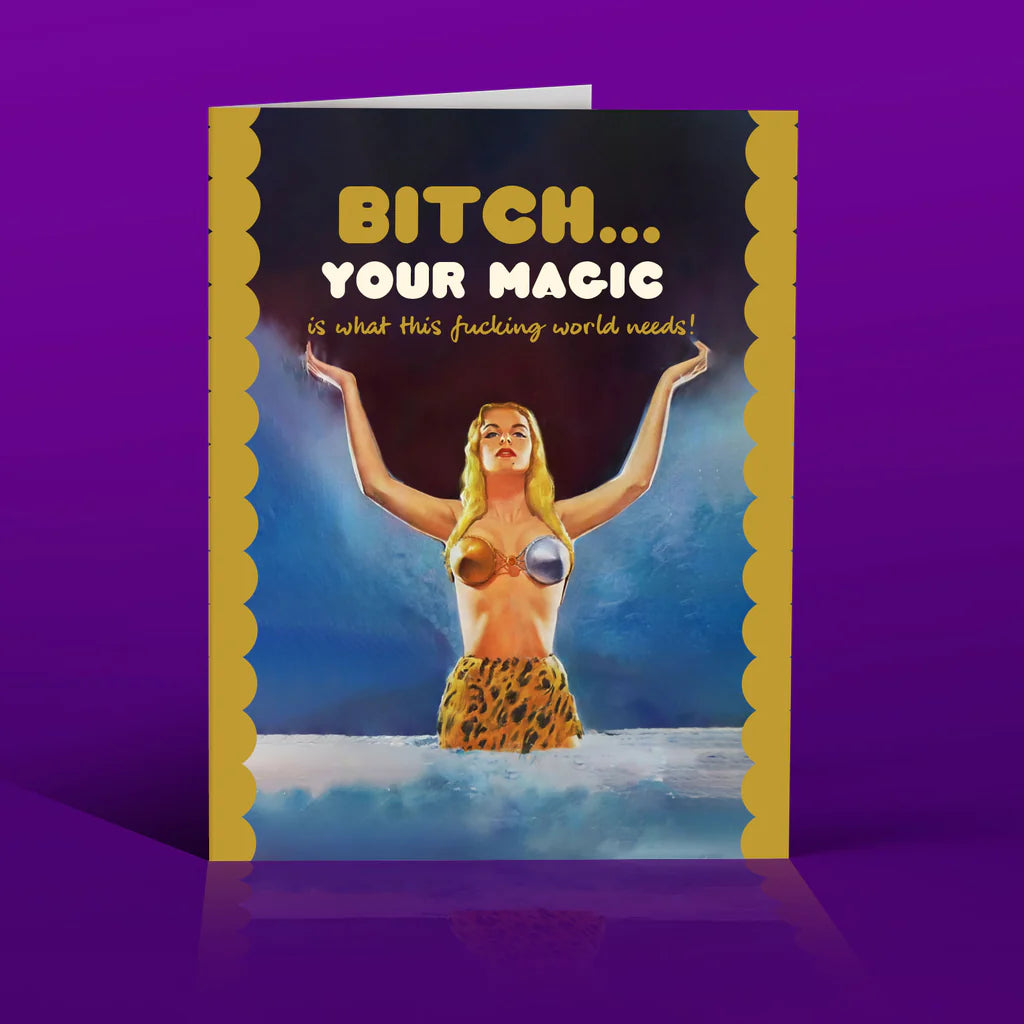 Product image of Bitch Your Magic Card
