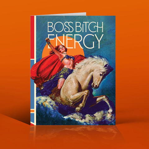 " Boss Bitch Energy " Card