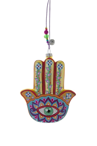 " Hamsa Hand Colorful " Ornament