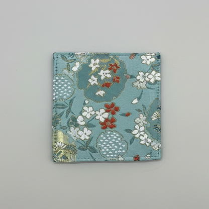 Handmade Brocade Single Coaster - Thorn and Burrow