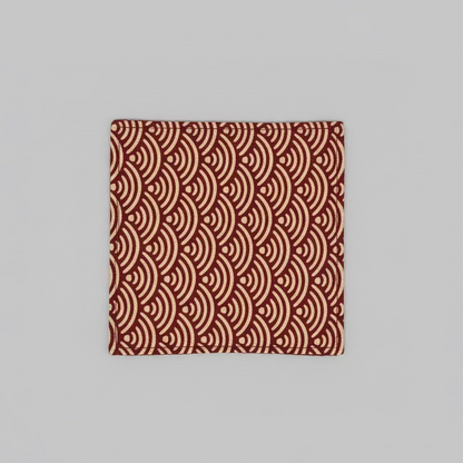 Handmade Brocade Single Coaster - Thorn and Burrow